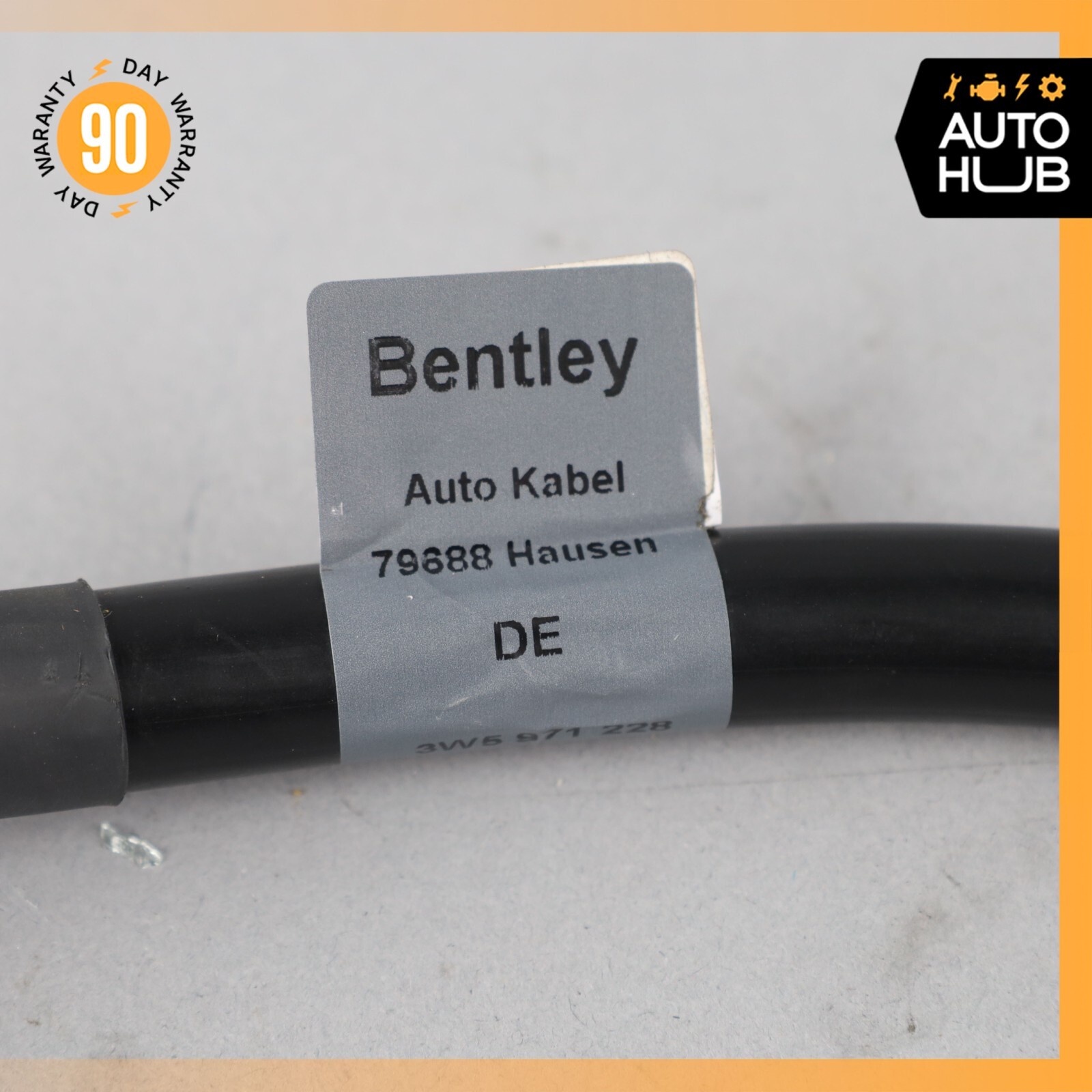 Bentley Continental Flying Spur Battery Starter Alternator Cable Harness OEM