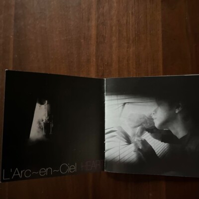 L'Arc~en~Ciel サイン cd L'Arc-en-Ciel 5th Album HEART MD Mini Disc KSY2 2058 Jpop