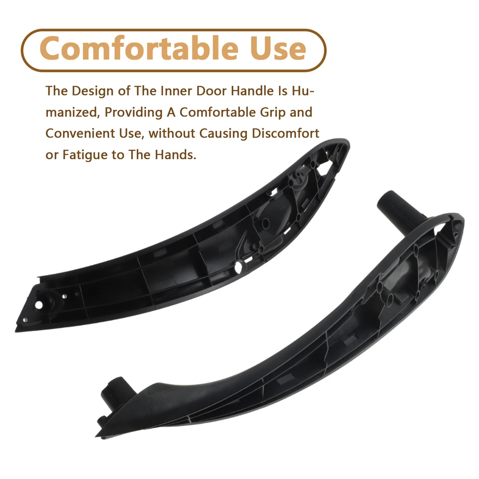 Manija de tirador de puerta interior delantera derecha y derecha para BMW 335i 428i 435i M440i xDrive Foto 4 de 4
