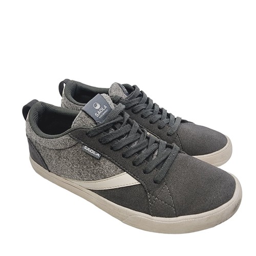 Saola Women's Cannon Shoes Recycled Size 9 Dark Gray