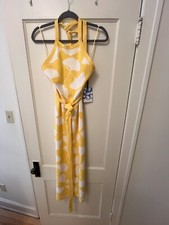 NWT Diane von Furstenberg for Target Halter Tie-Neck Sweaterknit Dress Size L