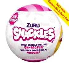 1 Snackles Mini Brands Small Plush Series 1 Blind Capsule 5 Surprise Collectible