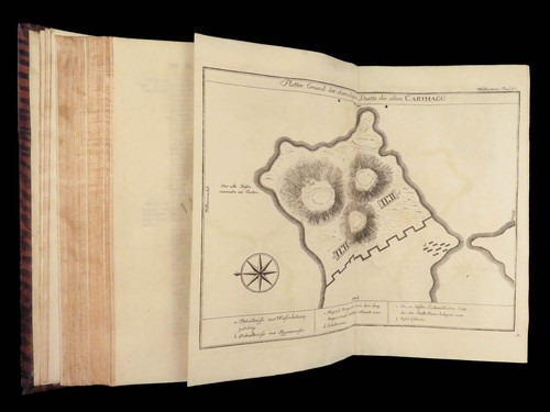 1755 PUNIC WARS Rome Carthage Hannibal 23 MAPS & Plates Pagan Stonehenge Druids - Picture 13 of 24