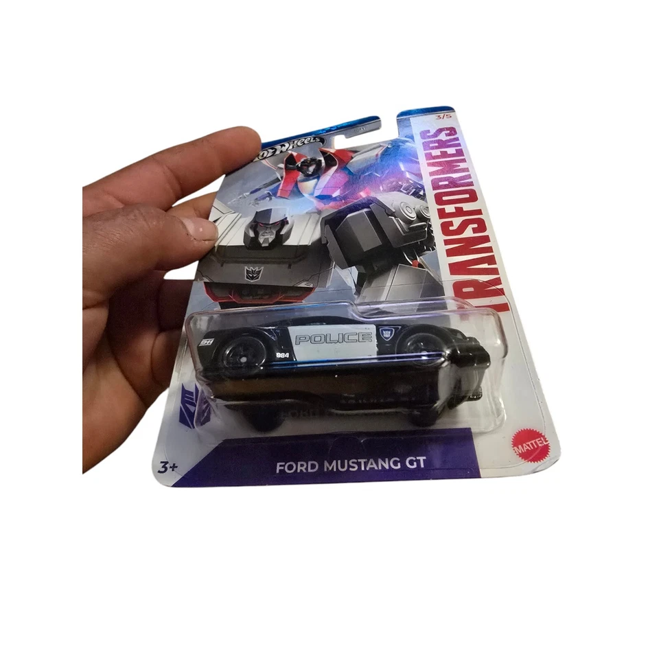Hot Wheels Transformers Mustang 3/5 “ TO PUNISH AND ENSLAVE “ EXTREMELY RARE! - Image 4 of 4