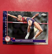 2024 Topps Chrome U.S. Olympics Vashti Cunningham #146