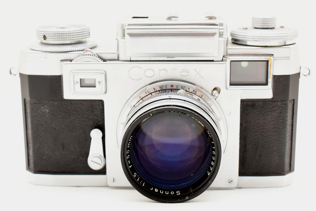 Exc+5] ZEISS Contax IIIa w/ sonnar 50mm f1.5 lens Color Dial