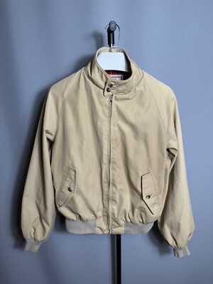 Vintage Baracuta Men's G9 Harrington Jacket Classic Beige Vintage Baracuta Men's G9 Harrington Jacket Classic Beige