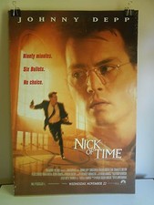 Nick of Time(1995) 2 Sided Original Movie Poster Johnny Depp  27x40