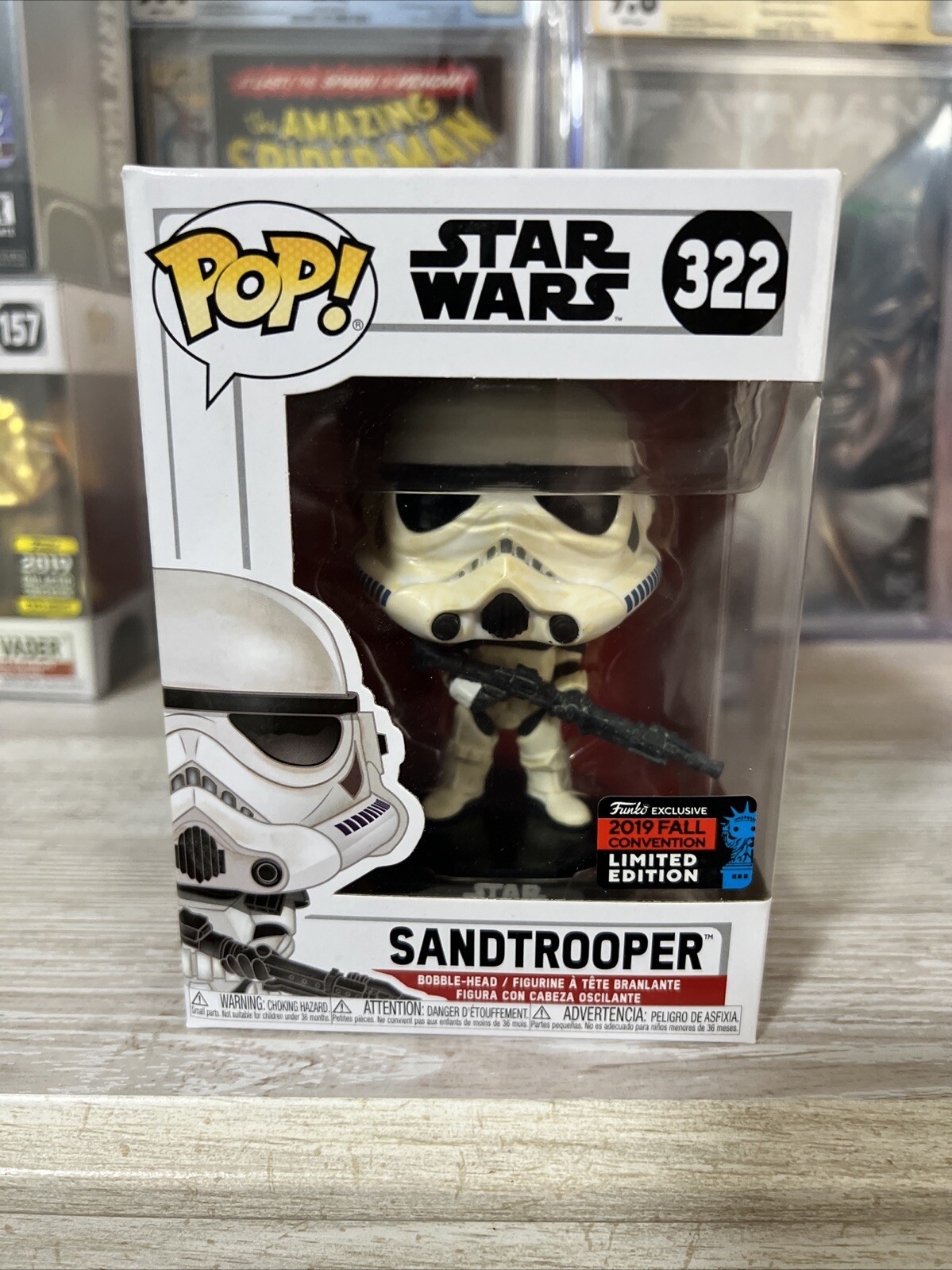 Funko Pop Star Wars NYCC Exclusive Sandtrooper Target Comic Con
