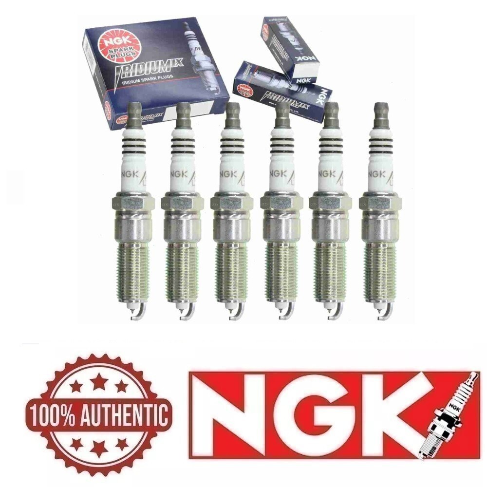 6x NGK Iridium IX Spark Plug FOR CHRYSLER-JEEP-DODGE V6 2.7L / 3.8L Pre-Gapped