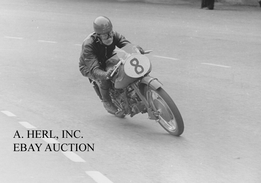 Moto Guzzi 250 Gambalunghino works Lorenzetti – 1952 TT Isle of