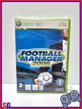 FOOTBALL MANAGER 2006 GIOCO PER MICROSOFT XBOX 360 PRODOTTO NUOVO