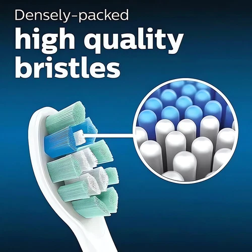 Philips Sonicare C2 Optimal Plaque Defence 4 piezas, cepillos de dientes de repuesto XDBDSFEBGN - Imagen 7 de 15