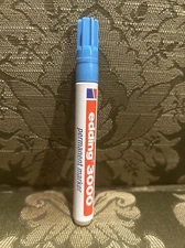 EDDING 3000 Permanent Marker - Bullet Tip - Light Blue 010- NEW