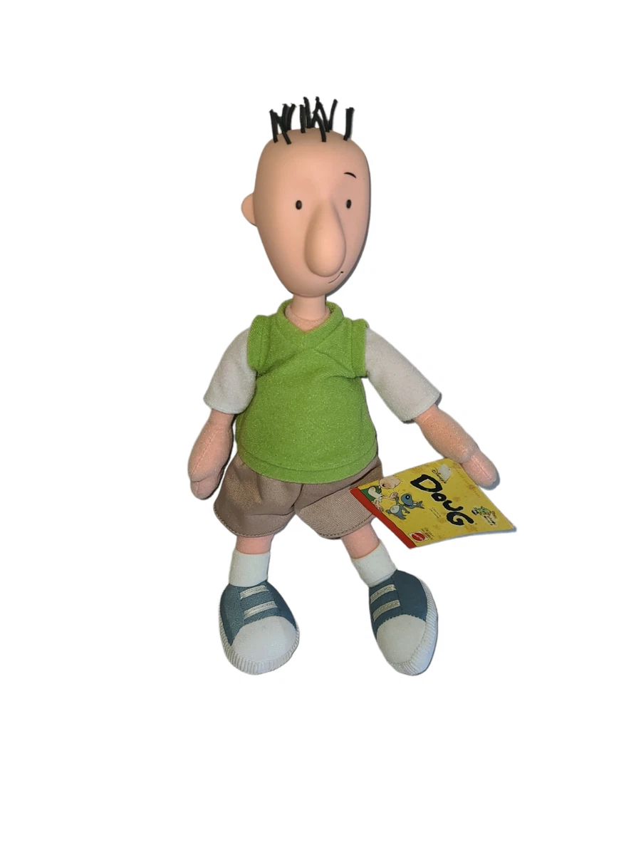 NICKELODEON VINTAGE 90s DOUG FUNNIE PLUSH DOLL 12 IN RETRO MATTEL DISNEY |  eBay