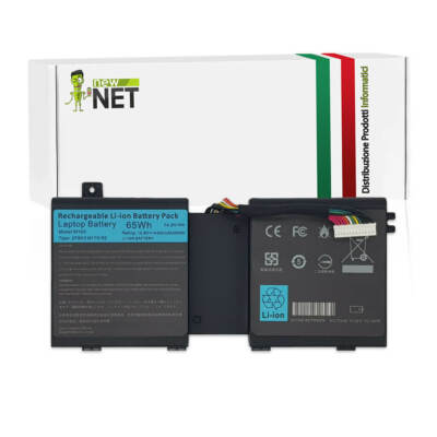 Akku kompatibel mit Dell Alienware ALW17R-2948 ALW17R-4728 14,8V 4400mAh