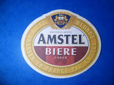 Bierdeckel Blonde Lager Brasseries Amstel Frankreich