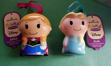 Hallmark Itty Bitty Frozen Elsa & Anna Christmas Tree Ornament 2015 NWT