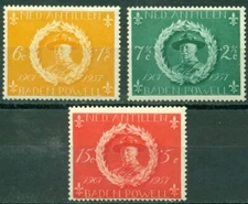 Netherlands Antilles Scott #B28-B30 MNH Scouting 50th ANN Baden-Powell $$