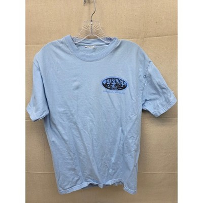 Offshore Surf Shop Carlsbad California Graphic T-Shirt Light Blue Mens Large