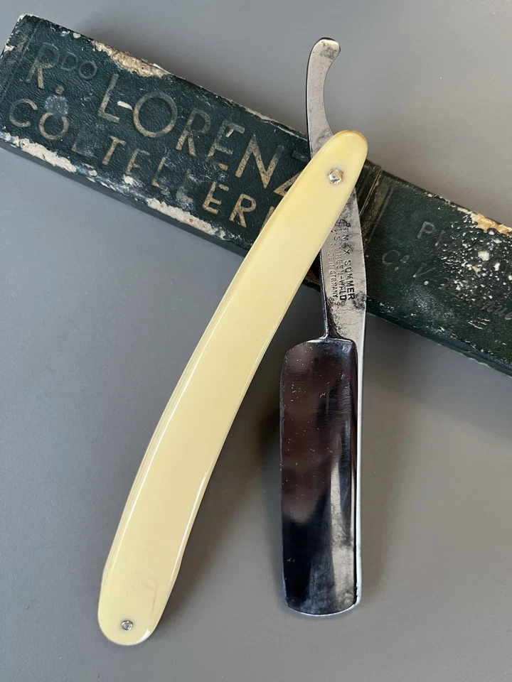 Estas 14 Solingen rasoio mano libera  razor coupe choux - Immagine 3 di 4