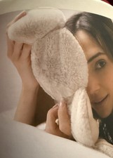 Nodpod Teddy Mask The Weighted Blanket For Your Eyes Cream Colored NEW