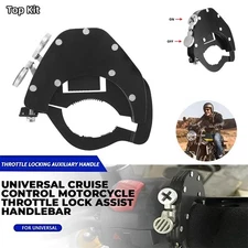 Universal Motorcycle Cruise Control Throttle Lock Assist Top Kit Assist Kit Hot