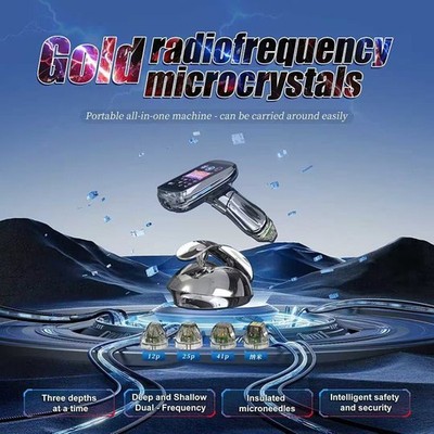2026 gold r-f fradiofrequency microcrystals wrinkle removal acne scar removal