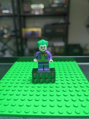 LEGO DC Superheroes Batman Minifigure - Joker in Lime Vest Fridge Magnet A24