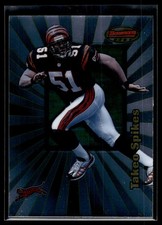 Takeo Spikes 1998 Bowman's Best Rookie Card #116