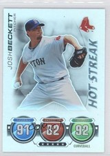 2010 Topps Attax Silver Foil Hot Streak Josh Beckett 5v2