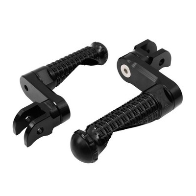 MPRO 1.5 inch Adjustable Black Front Foot Pegs For Monster 696/796 08-15 16 17