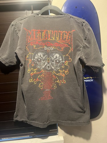 Vintage Metallica Summer Sanitarium 2003 Vintage Tour Shirt M Distressed - Image 1