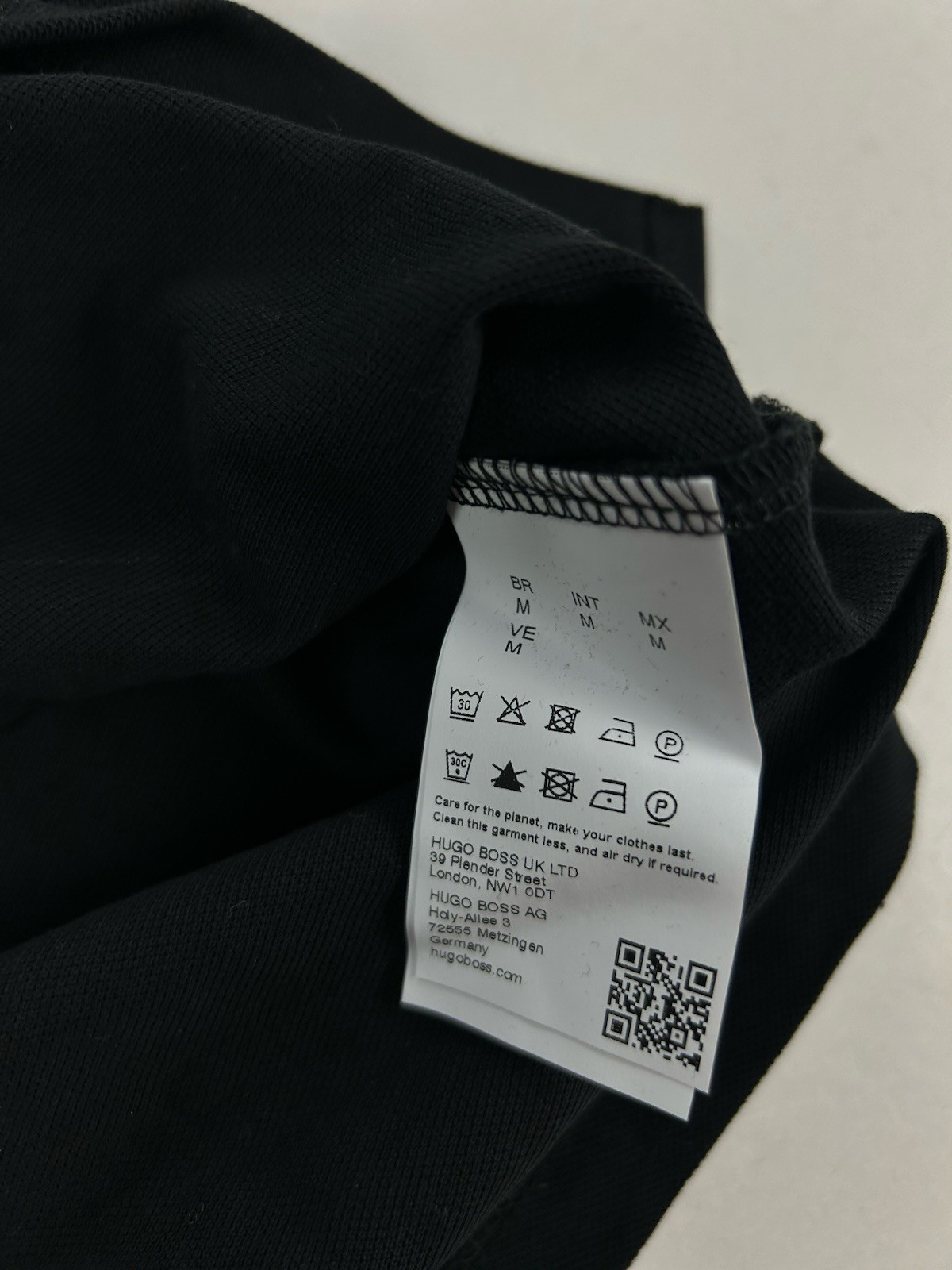 NEW Hugo Boss Pallas Short Sleeve Polo Shirt Black Mens US Size M thumbnail 7