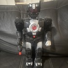 Black & Silver Robot Action Figure w/ Red Chest Light Ages 4-10 — photo 4
