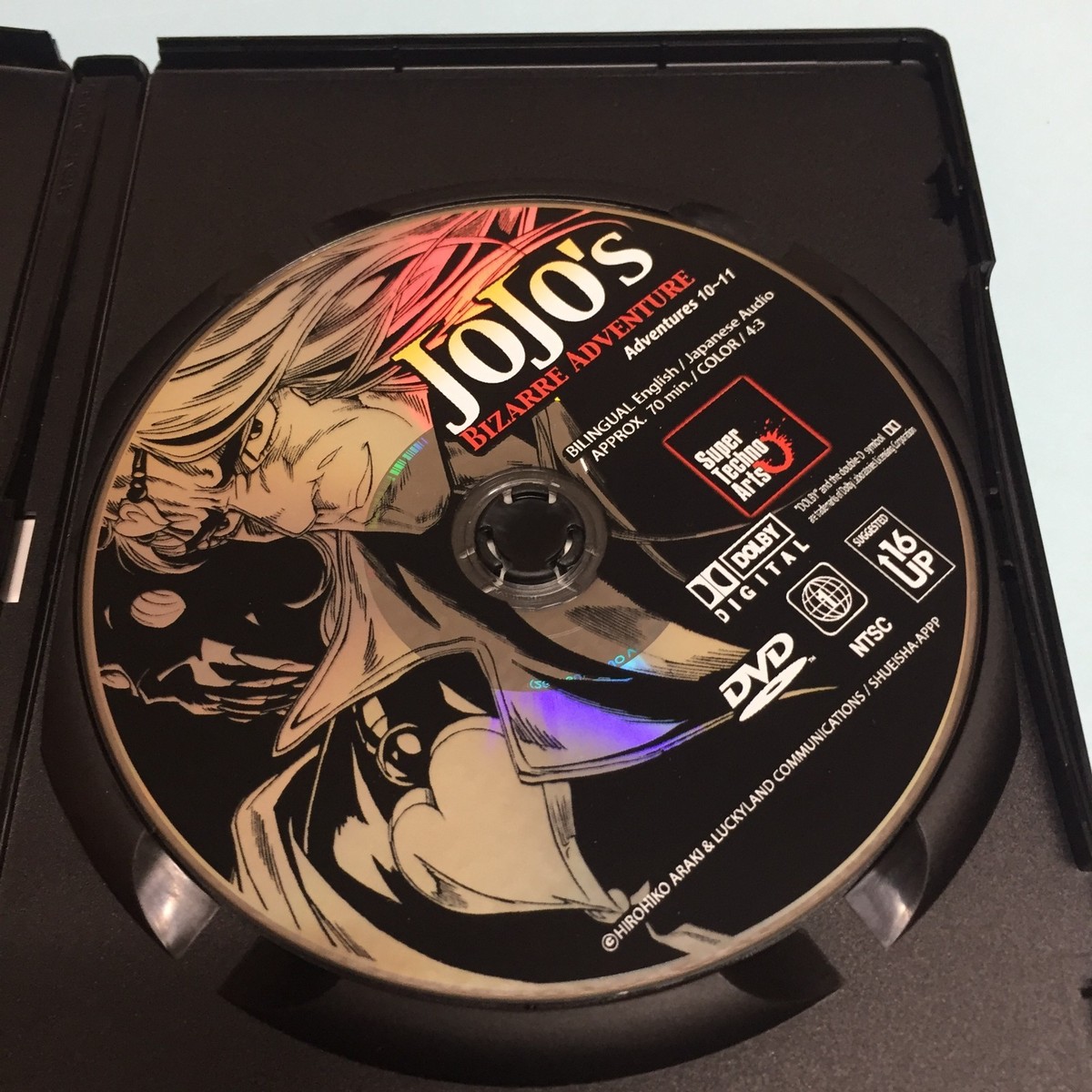 JoJo's Bizarre Adventure Volume 5 Five OVA DVD English Anime Part