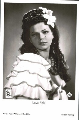 Laya Raki Original Rüdel Postcard N 180