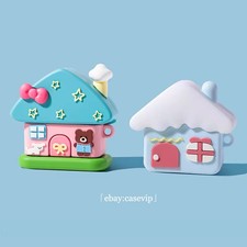 Cartoon Cute 3d House Silicone Earphone Case For Airpods Pro 3 4 Pro2/Pro 1/2