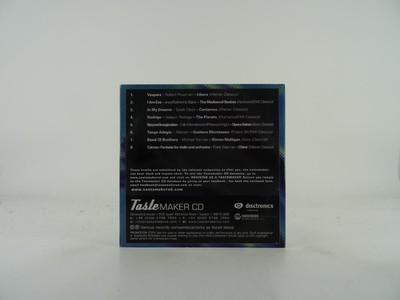 VERSCHIEDENE KÜNSTLER TASTE MAKER CD KLASSIKER (172) 8 Titel Werbe CD Album plus
