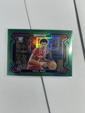 2024-25 Panini Prizm Draft Picks - Kel'el Ware #24 Green Prizm Variations (RC)