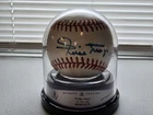 Willie Mays Signed Baseball San Francisco Giants Beckett BAS Authenticated
