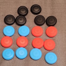 Lot of 9x Sets of Analog Stick Thumb Caps for the Nintendo Switch NEW