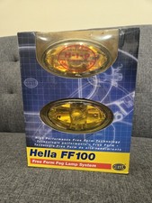Vintage 1990s Hella Ff100 Comet Free Form Fog Lamp System Halogen Set Unopened Vintage 1990s Hella Ff100 Comet Free Form Fog Lamp System Halogen Set Unopened
