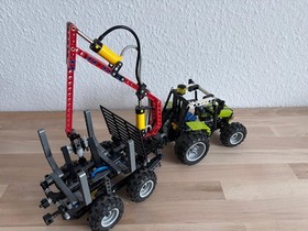 LEGO &reg; Technic tractor with forestry crane / set 8049 | used