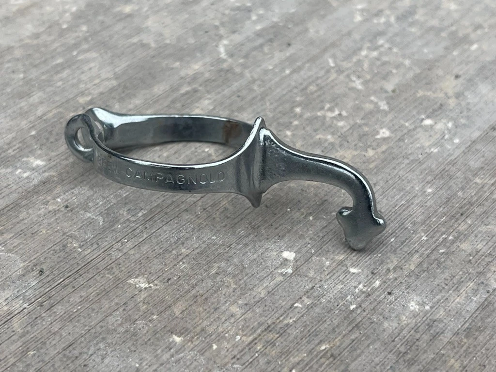 Vintage Campagnolo Cable Guide Clamp + Pump Umbrella
