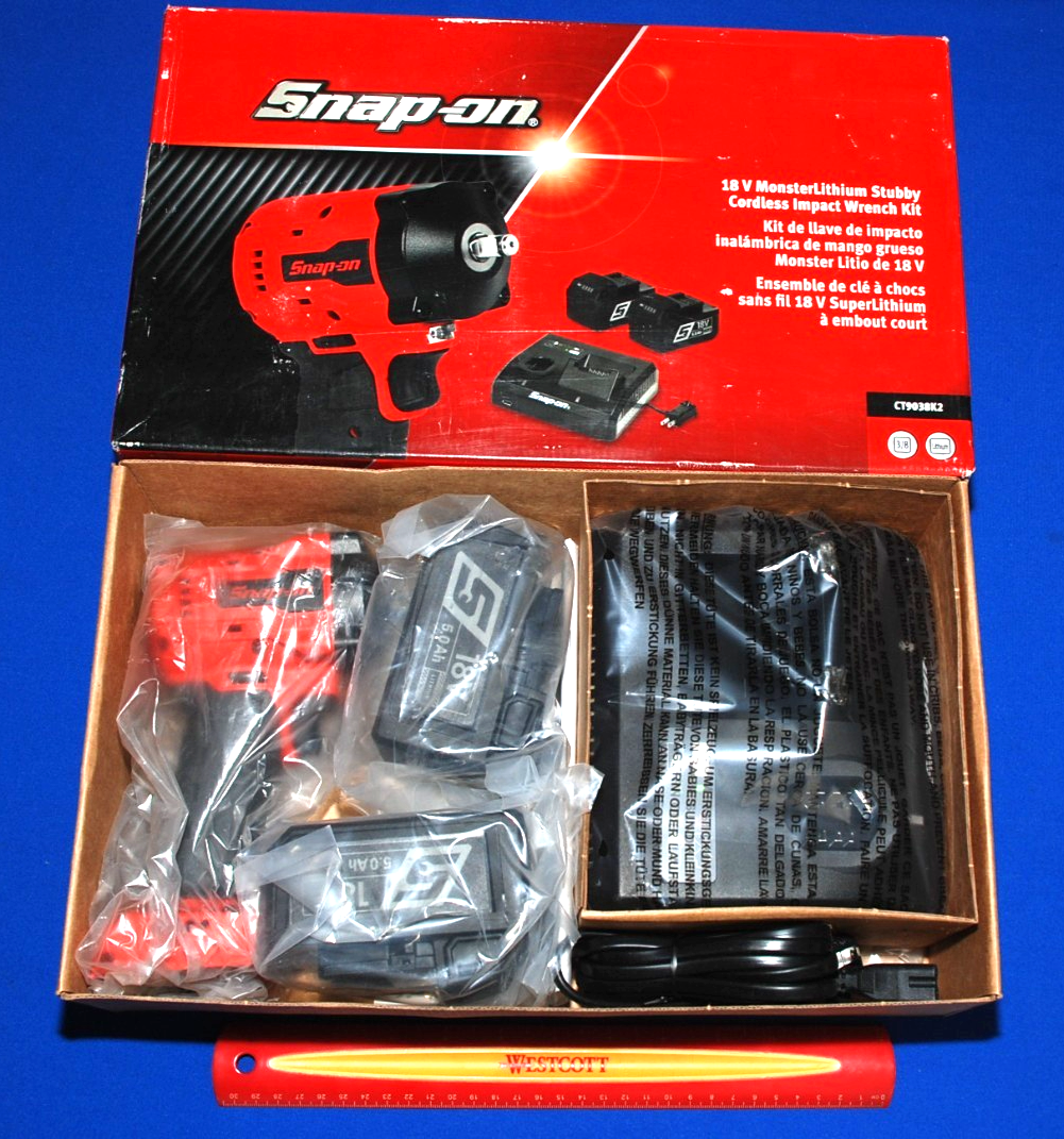 Snap-On Ships 18 V 3/8