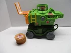 Vintage TMNT 1989 Playmates Turtle Pizza Thrower Vehicle w/ Discs