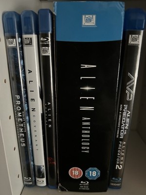Alien Filme Blu Ray + Prometheus & Alien Romulus