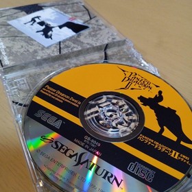 Sega Panzer Dragoon Zwei Sega Saturn Game Sticker Limited 50 Authentic