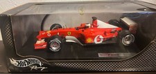 Hot Wheels 1/18 Ferrari F2002 Rubens Barrichello Hot Wheels Ferrari F1 Diecast